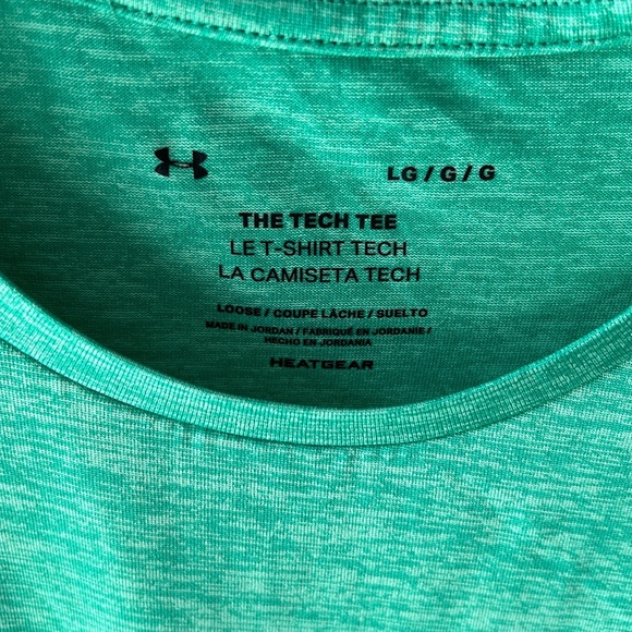 Under Armour The Tech Tee Trio (Green/Black/Blue) - Picture 4 of 10